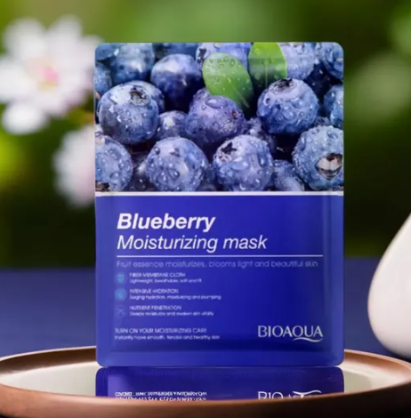 Blueberry Moisturizing Facial Mask (5 Piece)